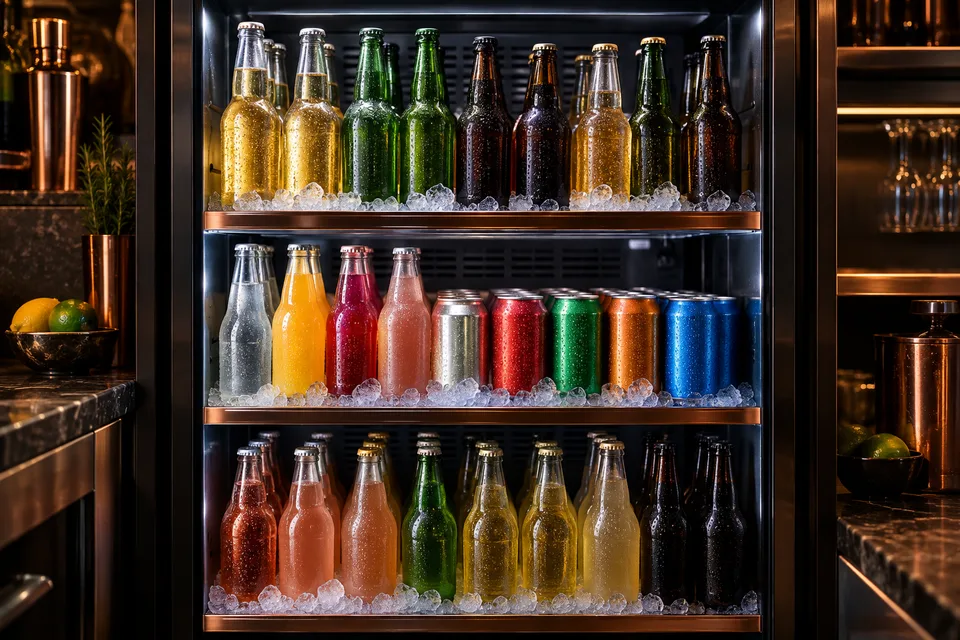 Beer selection at Utuseb